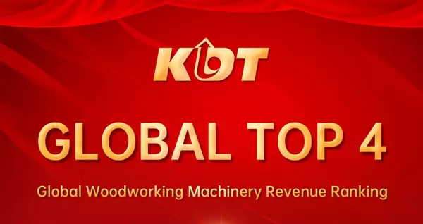 [Global Top 4] KDT breaks into global top tier of woodworking machinery manufacturers!