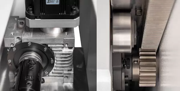 <b>Gripper feeding device</b><br/>Gripper feeding device use high precision reducer and gear-rack.