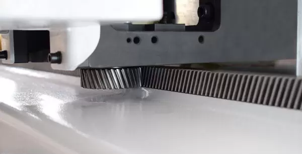 <b>Motion mechanism</b><br/>Transmission mechanism: X/Y axis adopts high-precision helical gear rack