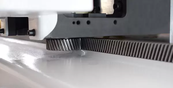 <b>Motion mechanism</b><br/>Transmission mechanism: X/Y axis adopts high-precision helical gear rack