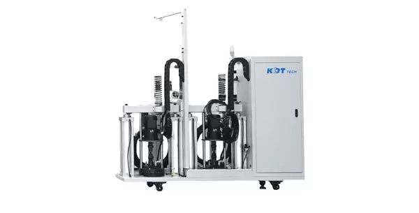 <b>PUR melter</b><br/>A PUR melter is included as standard, which is easy to operate.