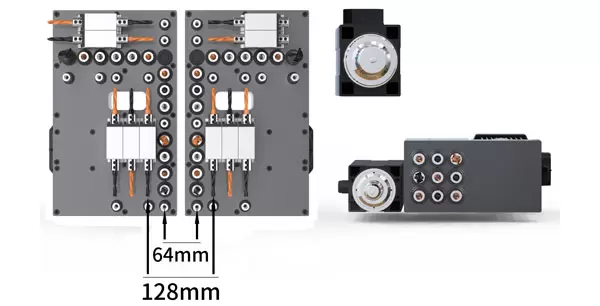 <b>Double upper drill package</b><br/>Drill package:Upper:26V+18H; Lower:9V
