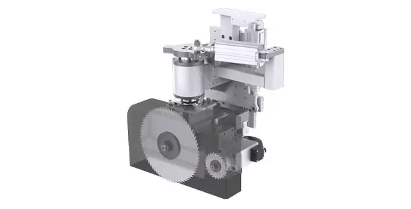 <b>Cutting unit</b><br/>One set 90 degree rotary sawing unit (5.5kW + 1.5kW sawing spindle)