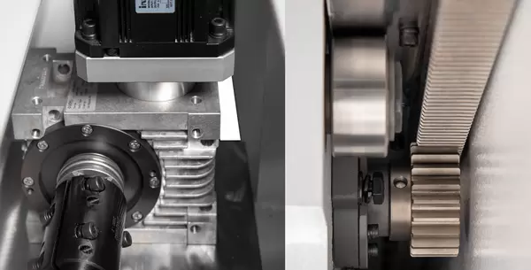 <b>Gripper feeding device</b><br/>Gripper feeding device use high precision reducer and gear-rack.