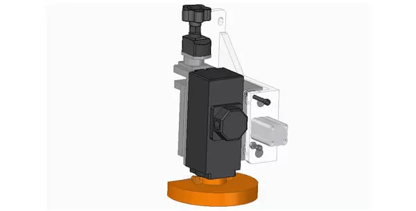 <b>Edge Banding Cross-Cutting Mechanism</b><br/>Cuts excess edge banding on the top edge of the board, reducing rough finishing allowance.