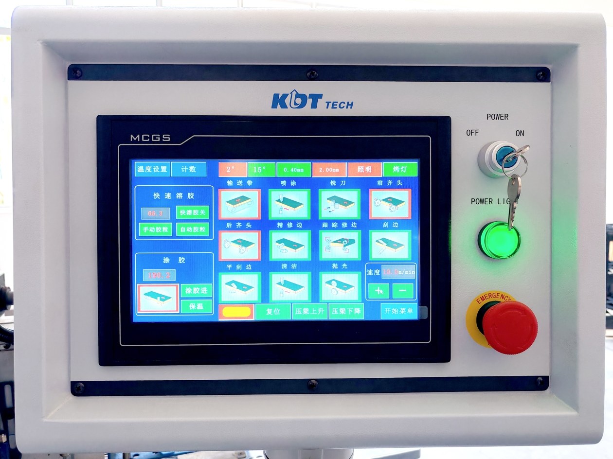10-inch touchscreenThe machine can be set to automatically switch to standby when idle, saving power and maintaining glue temperature to prevent glue carbonization.