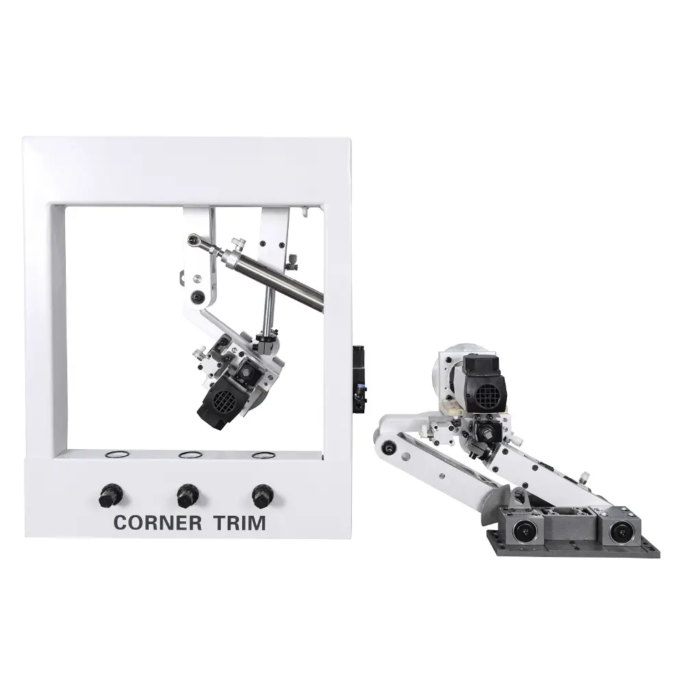 <b>Corner rounding unit</b><br/>Round the tape corners at both ends to ensure smooth and neat edges.