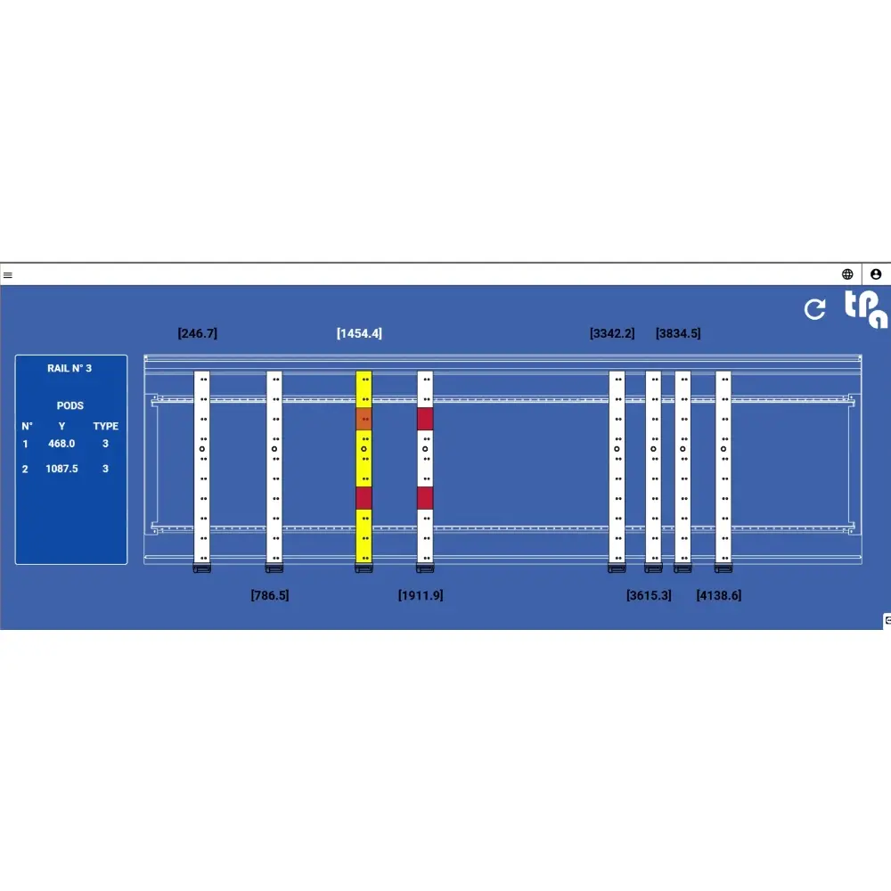 <b>Laser positioning</b><br/>Suction tray bridge laser positioning,accurate position, fast speed.